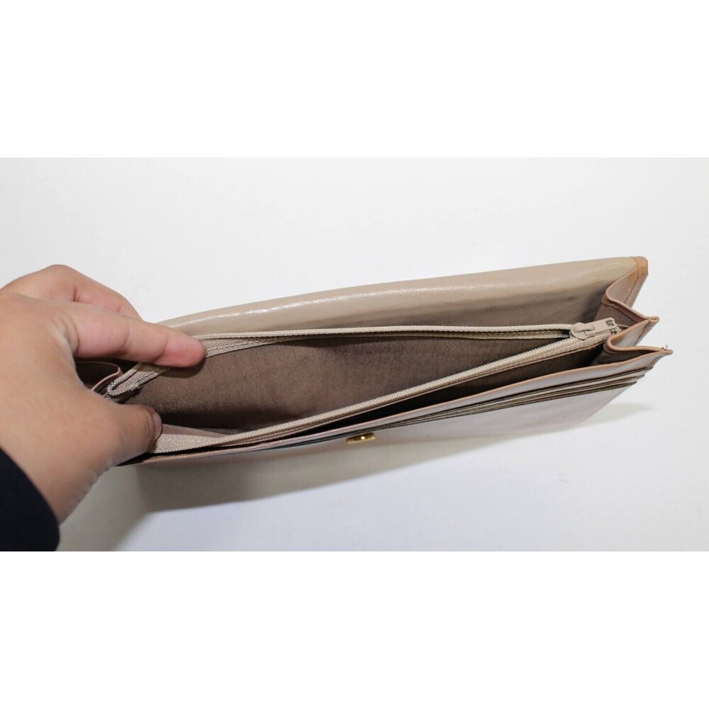 Koret Leather Billfold Envelope Wallet 3.5" by 7" Zipper - Picture 7 of 10